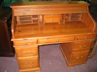 Rolltop Desk, pine