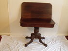  Preview image for Claw Foot Ped. Base Card Table 