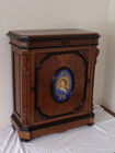 Preview image for Cameo Front Burl Veneer Cabinet 