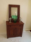  Preview image for Oak Commode, OG Mirror 