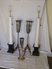  Preview image for Pillar Lamps & wi planters 