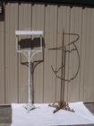  Preview image for Iron sign holder & clothes rack 