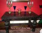 Carved LibraryTable