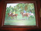 Polo Oil Painting