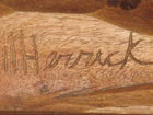 Harrick signature on table