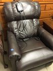 Leather massage recliner