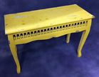 Yellow Chalk painted table