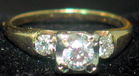 Diamond ring, 14kt gold