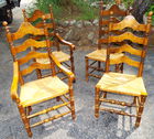  Preview image for Set 4 Rush Seat Chairs 