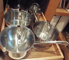  Preview image for Chef Choice S/S Pot & Pan Set 