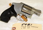 5481-S&W .38 SPL pistol, hammerless