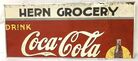 Lot# 170 - Metal Coca Cola Advertising S
