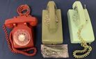 Lot# 544 - lot of 3 rotary telephones