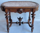 143 Victorian inset marble top table