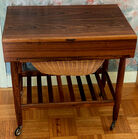 308 Rosewood sewing table MCM