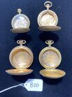 LOT OF 4 - ANTIQUE POCKET WATCH CASES
