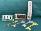 Lot# 451 - Advertising Thermometers