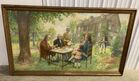 Lot# 294 - Oil Painting on Canvas Coloni