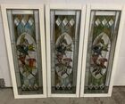 Lot# 319 - Lot of 3 Stained Glass and Be
