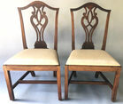 50. 6 New Engl Hepplewhite chairs