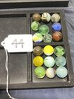 LOT OF 18 - VINTAGE SHOOTER MARBLES