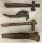 Lot# 85 - lot of 4 Hammers, Wedge, All I