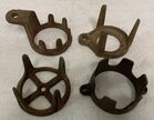 Lot# 214 - lot of 4 Oil Can Holders one 