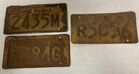 Lot# 274 - lot of 3 PA License Plates 36