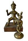 2 Tibetan bronze figures
