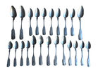 143. 23 Coin silver spoons