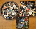 Vintage Buttons By The Tin