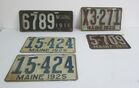 Selection Of Maine Number Plates