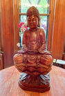 163. Decorative wooden Buddha