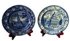 224. Blue Historical plates