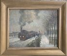 1923 Copy of Monet train painting