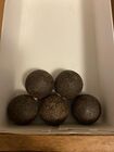 Lot# 24 - 5 appears to be cannon balls a