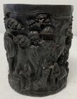 Lot# 160 - Zitan Wood Carved Orient Stor