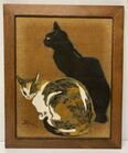Lot# 292 - Theophile Steinlen Two Cats P