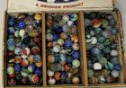 Lot# 463 - lot of 100+ Marbles w/ Differ