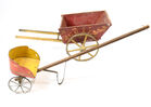 (2) TOY PULL CARTS