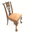 MAHOGANY CARVED CHIPPENDALE SIDE CHAIR