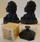 Cast Chief Bookends, Paperweights