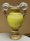 418. Meissen yellow porcelain vase