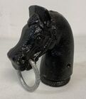 Lot# 318 - Cast Iron Hitching Horse Top