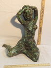 Sculpted nude pottery figure