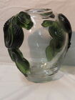 Lalique snake vase
