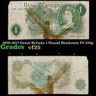 1970-1977 Great Britain 1 Pound Banknote