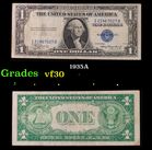 1935A $1 Blue Seal Silver Certificate