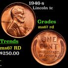 1946-s Lincoln Cent 1c Grades GEM++ Unc