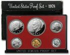 1978 United States Proof Set, 5 Coins
